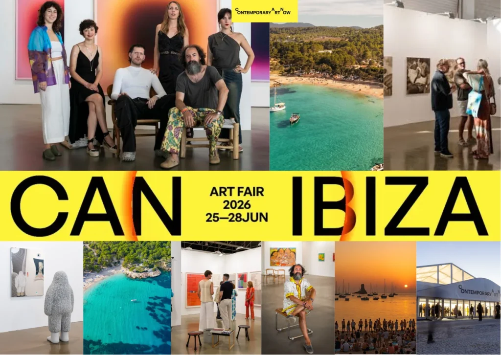 CAN Art Fair Ibiza 2026 official cover and lifestyle collage