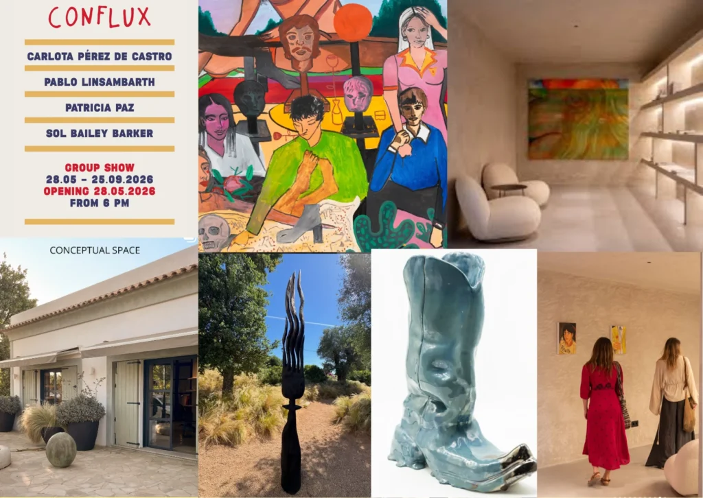 CONFLUX collective art show at Estudio Laterna Santa Gertrudis