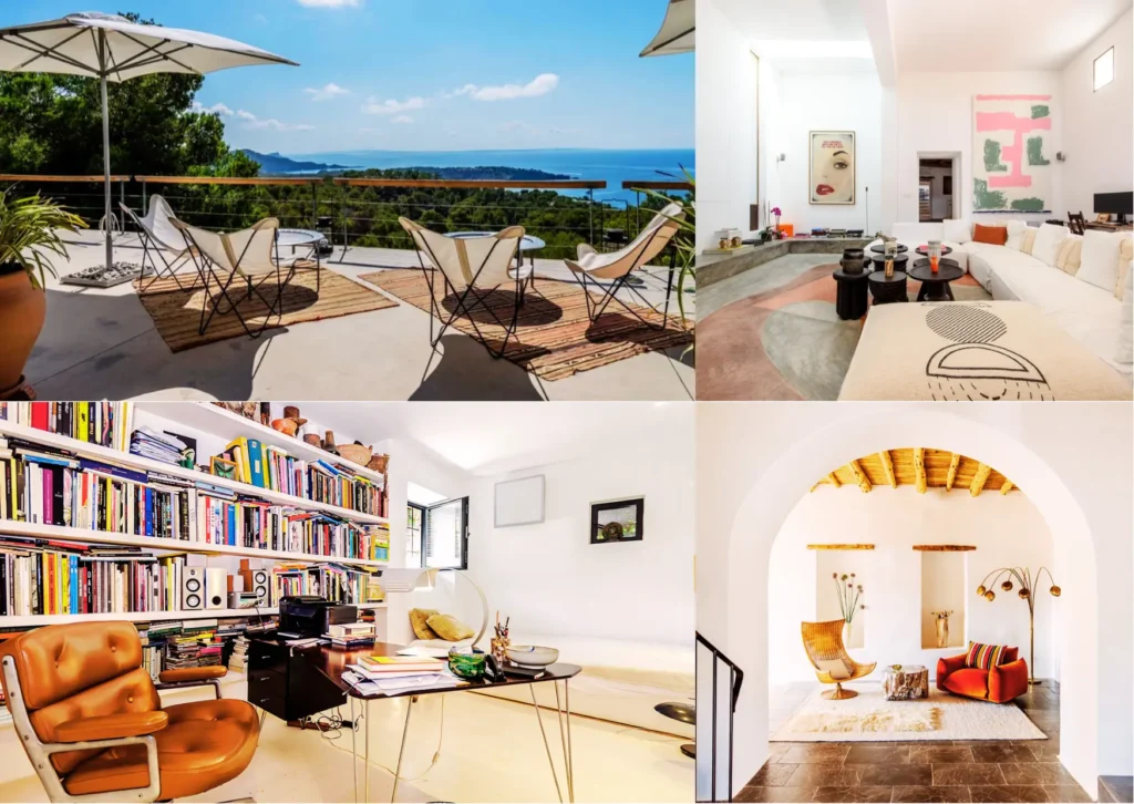 Luxury villa interior design details by Houses in Ibiza