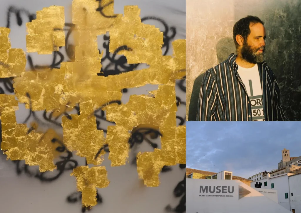 Cel d'Or installation by Stefan Brüggemann at MACE Ibiza